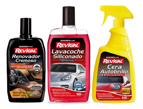 Shampoo Para Auto Renovador Cremoso  Autobrillo Revigal