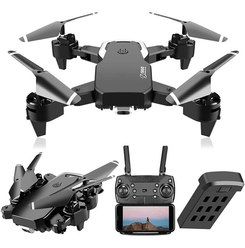 Drone Plegable Fpv Con Cámara Wifi 2.4g Hd Modo Sígueme S60