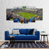 Cuadro Boca Juniors Bombonera Decorativo Moderno Futbol 002