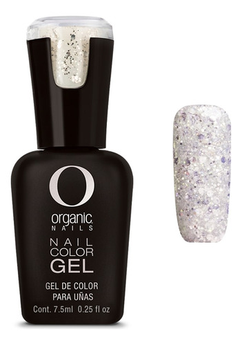 Esmalte Color Gel Organic Nails 7,5ml. Tonos Fairy Glitter