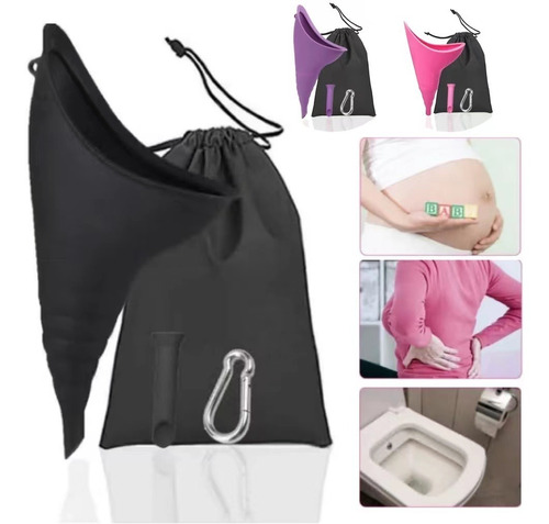 Urinal Femenino Portatil Embudo Orinar Mujer