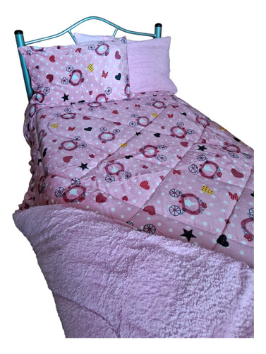 Cobertor/cubrecama Plush Con Chiporro Infantil Niño/niña 1.5