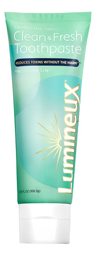 Lumineux Pasta De Dientes Limpia Y Fresca, Sin Fluoruro, Cer