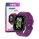 Smart Watch Match 200 Sport Soul Band Control Ritmico Color De La Caja Violeta Oscuro Color De La Malla Violeta