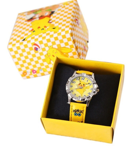 Reloj Pikachu Pokemon Niño Regalo