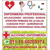 Enfermera A Domicilio Enfermeria Inyecciones Sondas Vacunas