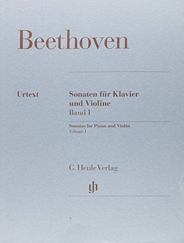Book : Sonatas For Piano And Violin Volume I (beethoven) -.