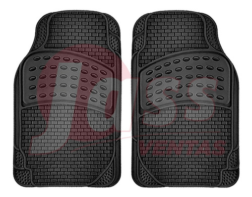 Cubre Alfombra Goma Pesada 2 Piezas Universal Auto Camioneta