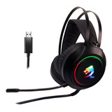 Headset Gamer Usb 7.1 Led Rgb, Play 4, Pc Notebook -fr-v1