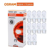 Lampara Posicion Casquillo Vidrio 2825 12v 5w Osram 10 Unid.