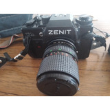 Camara Fotográfica Zenit, Nueva, Profesional, Sin Uso, Flash