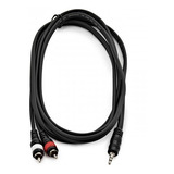 Cable Mini-plug De 3,5 Mm Estéreo A 2 Rca E-sound