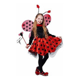 Ladybug Costume Bailarina Beetle Wings Fancy Dress Up O...