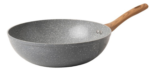 Wok 30 Cm Antiadherente Ceramica Marmolado