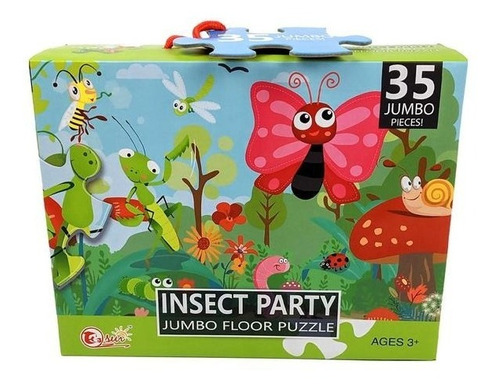 Rompecabezas Puzzle 35 Insect Party Infantil