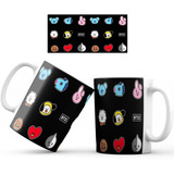 Mug Pocillo Taza Bts K-pop  012