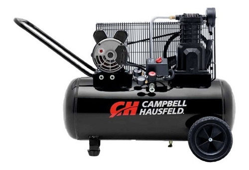 Compresor De Aire Con Correa 80 L 2.0 Hp Campbell Hausfeld Color Negro Fase Eléctrica Monofásica Frecuencia 50 Hz