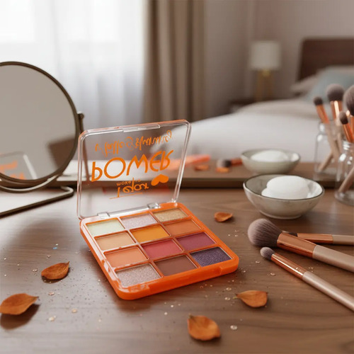 Paleta De Sombras De Ojos 12 Tonos Power De Tejar Make Up