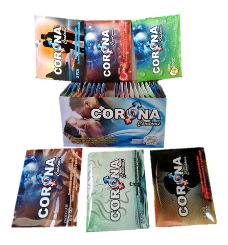 Oferta Condones Corona Caja Paga 60 - Unidad a $318