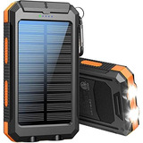 Power Bank,solar Charger,36800mah 5v3.1a Qc 3.0 Dual 2 ...