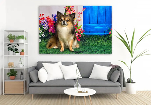 Cuadro Decorativo Elegante Para Hogar Sala Animales 90x60