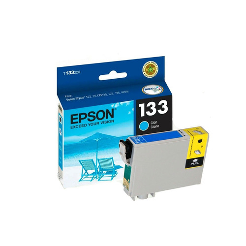 Cartucho Epson T133 Cyan Para T22 Tx120 Tx130 8ml T13322 /vc