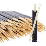 Palillos Desechables De Bambú, 100 Pares, 9.5 Pulgadas, Esti