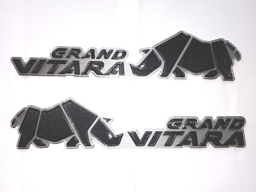 Insignias Grand Vitara Rhino X2u Puertas (1 Par) / Colores  Foto 3