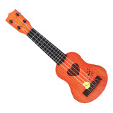 Simulación De Ukelele Para Niños, Musical Ajustable De 4 Cue