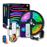 Kit Fita De Led Rgb Smart Wifi Inteligente 5m Alexa Google 