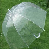 Paraguas Transparente En Forma De Hongo Oferta