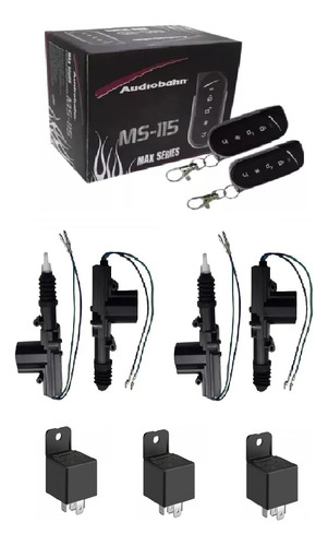Kit Alarma Audiobahn Ms-115 Con 4 Actuadores Y 3 Relays