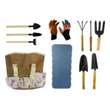 Set De Jardineria Completo Con Bolso Organizador Kit Jardin