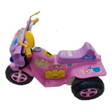 Moto Triciclo Barbie Biemme 3 A 6 Años (no Trae Batería)