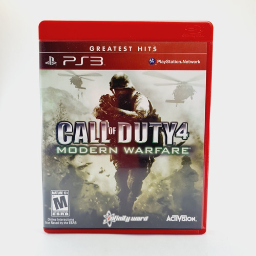 Videojuego Call Of Duty 4 Modern Warfare Usado Ps3 Usado