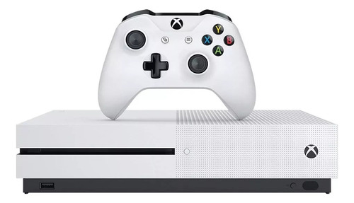 Consola Microsft Xbox One S 500gb Lector De Disco   Blanco  