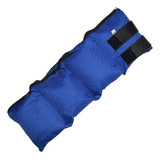 Par De Tobilleras Con Peso Deportivas 5kg X2 Azules Brest