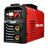 Soldadora Inversor Mega Force 130 Gli 110/220v Lincoln Color Rojo