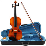 Violin Superior 4/4 3/4 1/2 + Estuche + Arco Resina Garantia