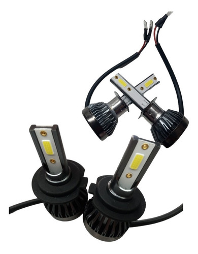 Kit De Luces Cree Led Gol Trend Bi-parabola Altas Y Bajas