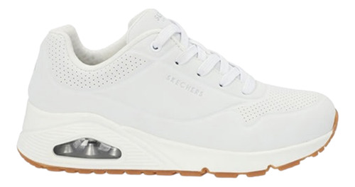 Tenis Skechers Gris Hombre Caballero Memory Foam Original