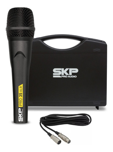 Skp Pro-35xlr Micrófono Dinámico Cardioide + Cable 5 Metros.