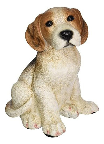 Beagle Puppy Dog Statue 7 Wx6.5 Dx9.5 H