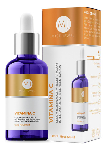 Serum Vitamina C + Acido Hialurónico +vit E Hidratante Suero Todos