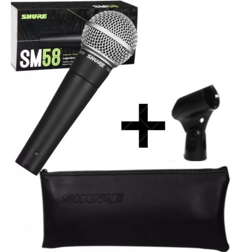 Microfone  Sm58-lc Shure C/fio