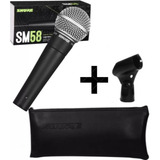 Microfone  Sm58-lc Shure C/fio