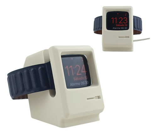 Dock Station Suporte Para Apple Watch Design Macintosh 1984