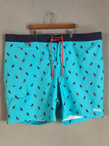 Short Para Caballero Marca Duluth Grande Talla 46 Aqua !!!