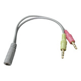 Adaptador Mini Plug Auricular Microfono Jack 3.5mm (hembra)