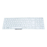 Teclado Para Notebook Sony Vaio Svf152c29x Branco Abnt2 Novo